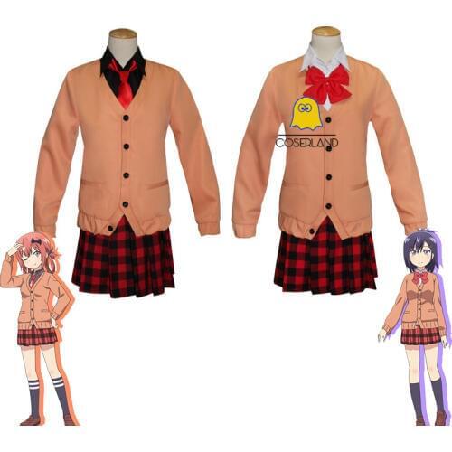 Gabriel DropOut Cosplay Skirt Set Tenma Gabriel April Kurumizawa McDowell School Girl Uniform Anime Halloween Carnival Costume