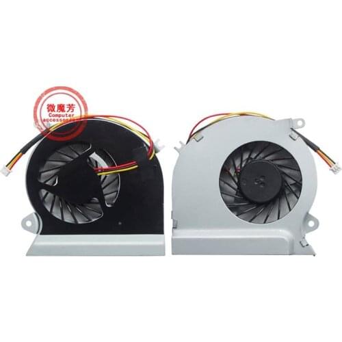 New Laptop cpu cooling fan for MSI GE70 2PC-089XCN GE70 2PE-666XCN series notebook 3 pin 0.55A 5VDC Laptops Cooler Fans