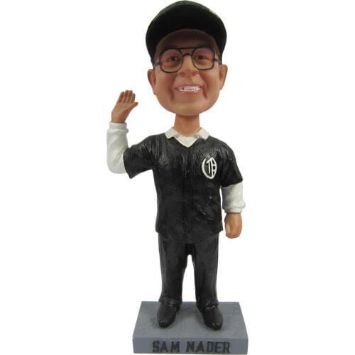 Personalized bobblehead doll birthday gift fixed polyresin body + polyresin head S18