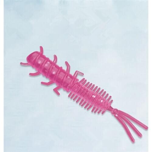 20pcs/lot Fishing Soft Lure Silicone Worm 4cm 0.5g Artificial Rubber Earthworm Baits Flexible Lures Jig Trout Soft Bait Pesca