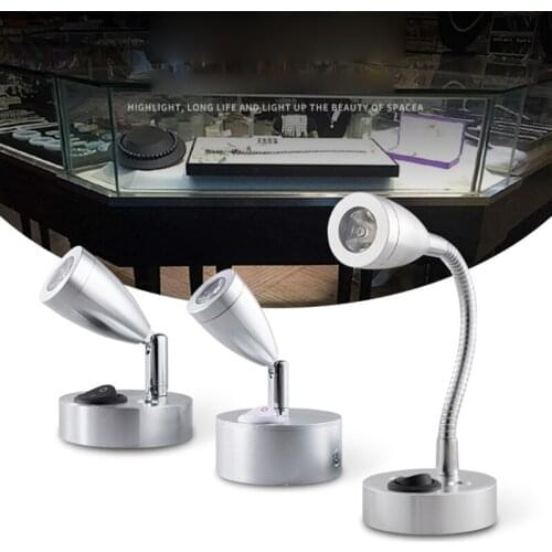 Yacht Interior Lighting Spotlight 12 Volt Reading Light Bright Bedside Lamp 180 Degree Adjustable LED Light