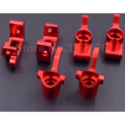 RC Car HPI Aluminum Alloy Steering Hub Carrier&Front Hub Carrier&Rear Hub Carrier For 1/10 Scale Models BULLET3.0 ST/MT/WR8 CNC