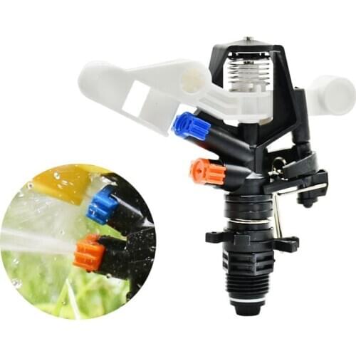 1/2 3/4 Inch 360 Degrees Rotate Water Sprinkler Adjustable Angle Rocker Arm Nozzle Garden Irrigation System Tools 10pcs