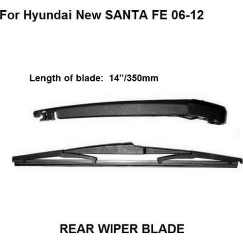 Rear Wiper Arm & Blade fit For Hyundai New Santa Fe 2006 - 2012