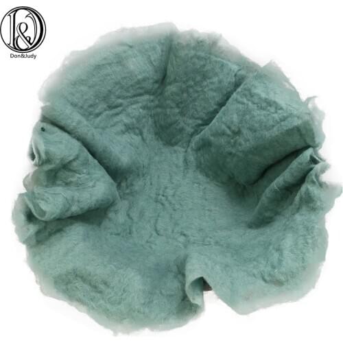 Don&Judy Wool Blanket Newborn Photography Props Photoshoot Studio Posing Background Basket Filler Infant fotografia Accessories
