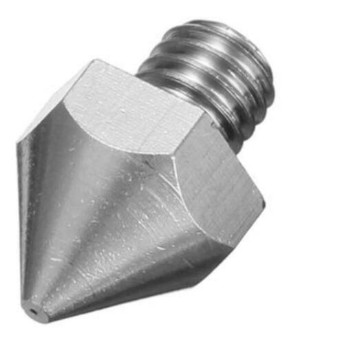 KuaiJieWei 3D printer Store 1.75mm/3.0mm Filament 0.2mm/0.3/0.4/0.5/1.0mm Nozzle MK8 3D Printer Extruder Nozzle