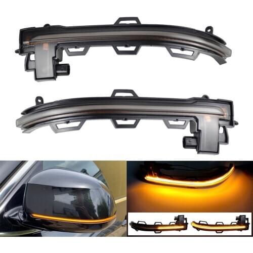 LED Turn Signal Light For BMW X3 X4 X5 X6 F25 LCI F26 F15 F16 2014 2015 2016 2017 2018 Dynamic Side Mirror Blinker Indicator