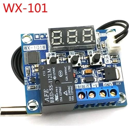 Thermostat Digital LED Temperature Control Switch Board Digital Temperature Controller G2-005 Sensor -40-120C WX-101W