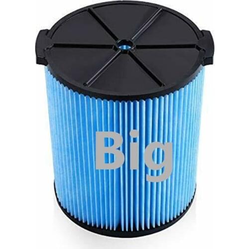 1 Pack Fine Dust Wet/Dry Vac Filter VF5000 for RIDGID Vacs 5 Gallons larger-Big version vacuum cleaner parts accessory