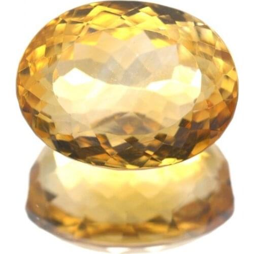 14,63 ct. Citrine Oval Cut