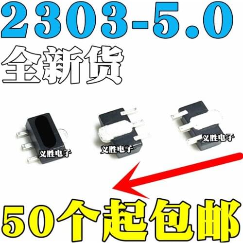 20 pçs/lote QX2303L50E QX2303-5.0 E50 SOT89 Em Estoque