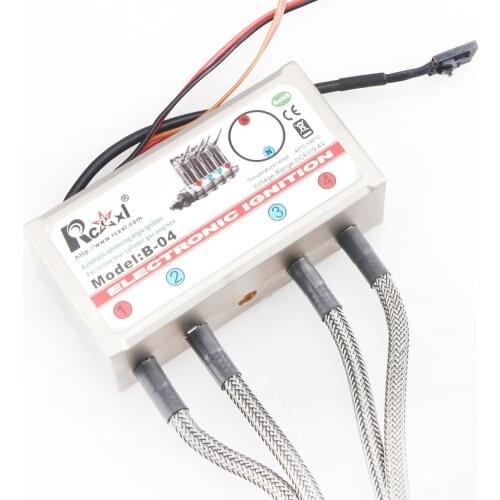 RCEXL CDI 4 Cylinder Inline Engine Ignition For NGK -CM-6-10MM 90/120 Degree With Hall Sensor Bracket