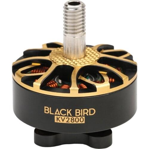 4x T-MOTOR BLACK BIRD BB2207 V2 KV1950 KV2800 BRUSHLESS FPV Motor Champion Co-brand for freestyle Version