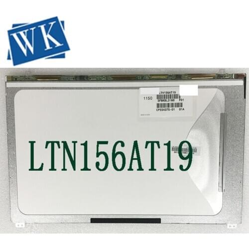 Free shipping Original 15.6 WXGA LTN156AT19 LTN156AT18 N156BGE-E52 LTN156AT19-001 LTN156AT19-501