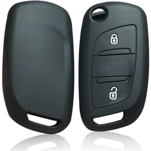 Filp Remote Car Key Cover Case For Peugeot 306 407 807 Partner Key Case Holder For Citroen C4 C5 X7 C2 C6 C8 Berlingo Picasso