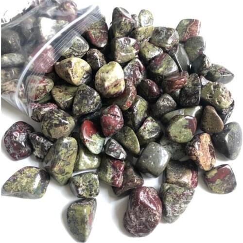Dragon Blood Tumbled Stones Wholesale Carved Gemstone For Decoration