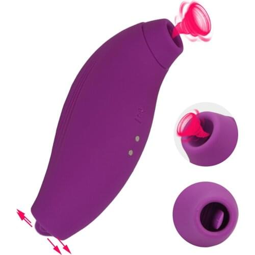 Dual Licking Sucking Vibrators Women Clitoris Sucker Nipple Anal Licks Female Masturbator Machine Oral Erotic Toys For Sex Shop