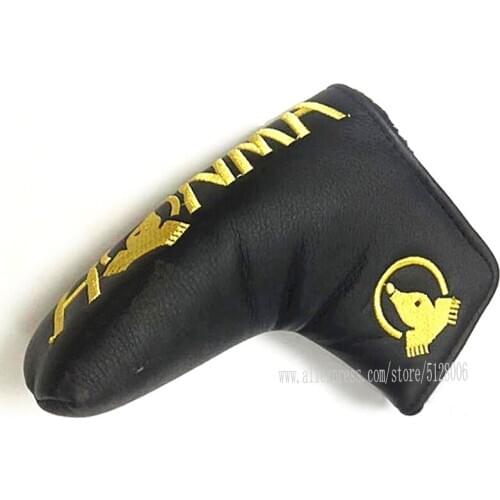 Golf Putter Cover Magnetic Closure PU Leather HONMA Golf Putter Headcover golf accessory