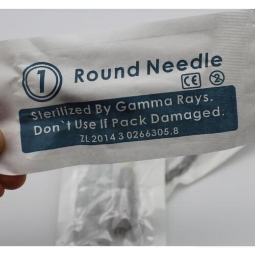 5 pcs/box 1RL Safety Tattoo Needles Liberty Permanent Makeup Machine Tattoo Needle For Eyebrow Eyeliner Lips