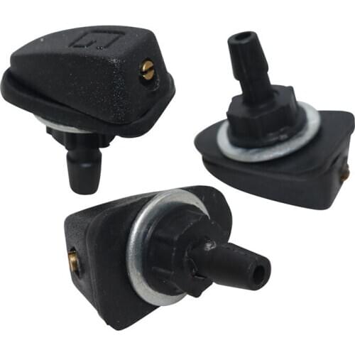 Car nozzle Windshield Washer Sprinkler Head Wiper Fan Shaped Spout Cover Water Outlet Nozzle Adjustment Auto Accessories