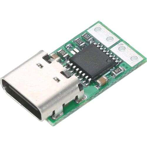 New USB-C PD2.0/3.0 to DC Converter Power Supply Module Decoy Fast Charge Trigger Poll Polling Detector Tester(ZYPDS)