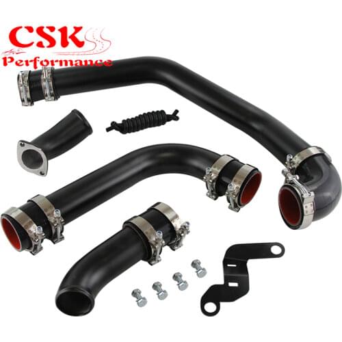 Intercooler Piping Kit Fits For Mitsubishi Lancer EVO X 10 4B11 Tuning Pipe Evolution BLACK / BLUE / RED
