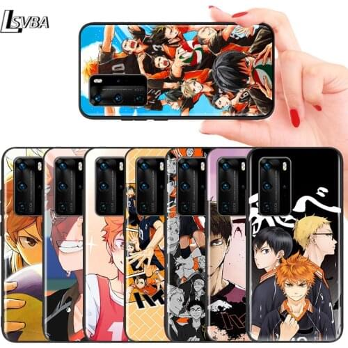 Hot Anime Haikyuu Volleyball Boy For Huawei Mate 10 20 X 5G 30 40 RS Porsche Design P Smart S Z Lite Pro Plus Phone Case
