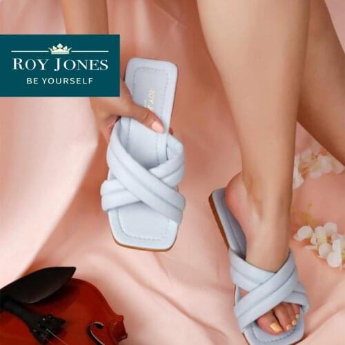 Royjones Women Slippers Models New Season Cross Casual Slippers