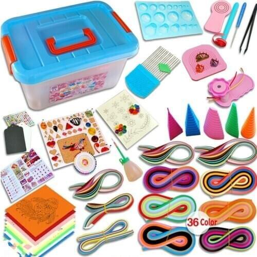 Handmake Paper Template DIY Quilling Tools Set Mould Crimping Tools Kit Card Paper Artwork Decoration Flower Artwork Tool