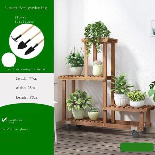 Para Macetas Indoor Pot Plantenrekken Shelf For Etagere Pour Plante Plant Rack Stojak Na Kwiaty Dekoration Outdoor Flower Stand