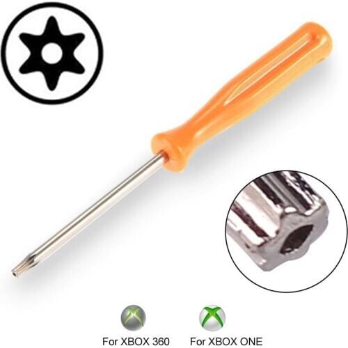 T8 Torx Screwdriver Portable Handheld Manual T8 Torx Security Screwdriver for XBOX 360 Controller Repair Tools Home Improvement