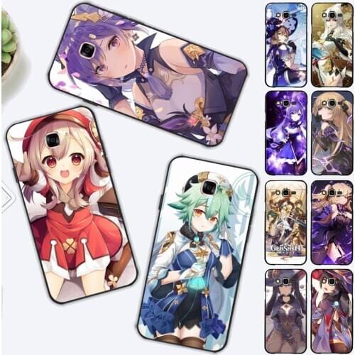TOPLBPCS genshin impact Phone Case for Samsung J4 plus J2prime J5 J6 plus 2016 J7 8 core 2017