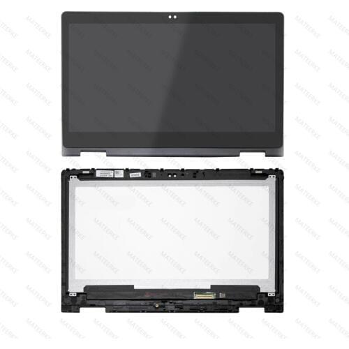 13.3" FHD IPS LCD Display Touch Screen Glass Digitizer Assembly + Frame For Dell Inspiron 13 3390