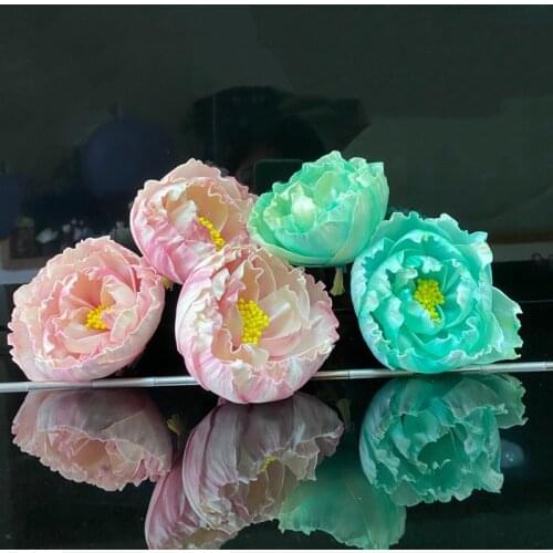 1PC Gradient Big Peony Flower Aromatherapy Rattan Replacement Stick For Reed Diffusers Accesssories DIY Home Living Room Decor