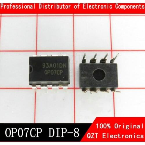 10PCS OP07CP DIP8 OP07 DIP DIP-8 new and original IC