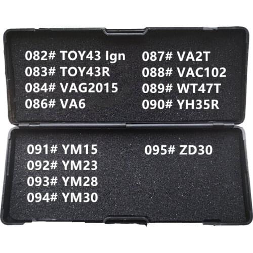 2021 origianl 2in1 Lishi Tool AM5 R52 BE2-6 BE2-7 KTM1 locksmith tool for car key