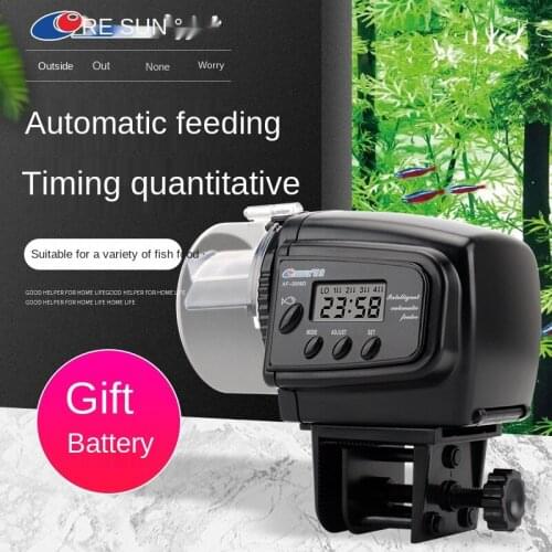 Fish tank automatic feeder Intelligent timing automatic fish feeder Goldfish large-capacity feeder Aquarium feeder