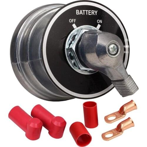 Auto Accessories Blocker High Current Master Battery Disconnect Switch Kit Suitable For Motorhomes, Trucks, Cars, Etc