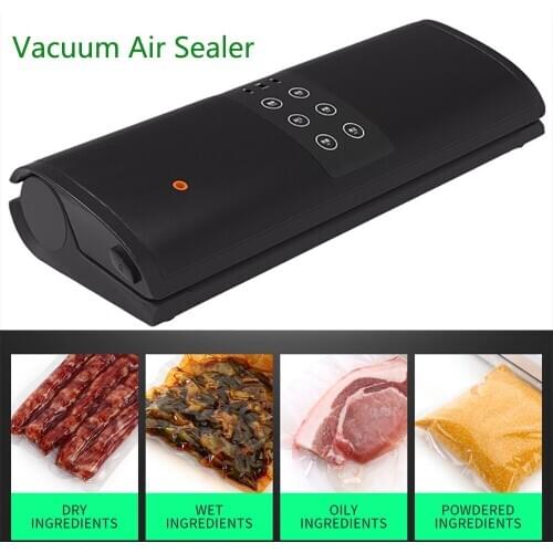 Automatic Vacuum Air Sealer Packer 220V/110V Food Packing Storage Machine with 15 Vacuum Bags Portable Vacuum Packer Kitchen