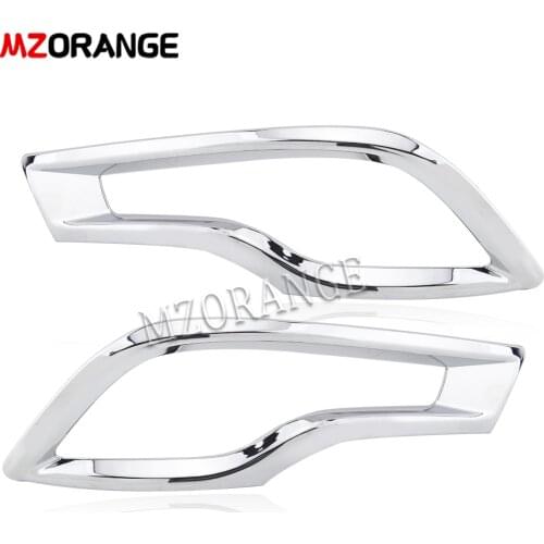 Car accessories Tail Light Cover Trim For Honda CRV CR-V 2017 2018 2019 2020 2021 Rear Bumper Reflector Chrome Trim