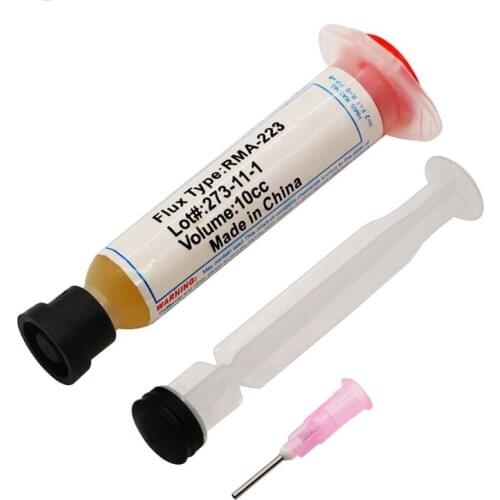 0cc Lead-free Solder Flux RMA-223 for Chips Computer Phone LED for BGA SMD PGA Repair Tool Scaling Powder DIY
