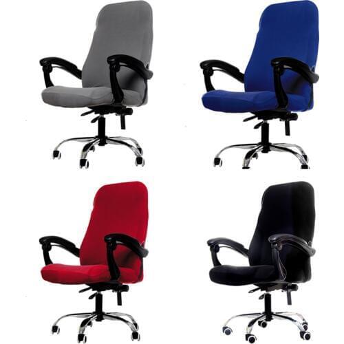 M/L Sizes Office Stretch Spandex Chair Covers Anti-dirty Computer Seat Chair Cover Removable Slipcovers For Office Seat Chairs