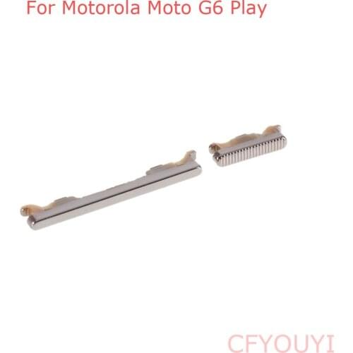 For Motorola Moto G6 Play Side Key Power Button and Volume Buttons Set Replacement Part