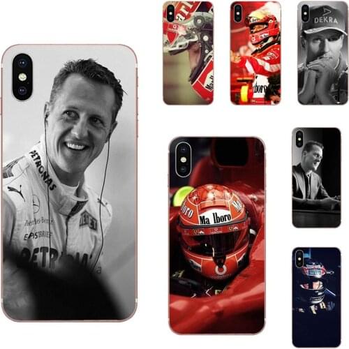 For Samsung Galaxy A51 A01 A81 S9 S8 Plus S20 S10 Plus A50 A70 A40 A71 Soft Retail New Fashion Michael Schumacher
