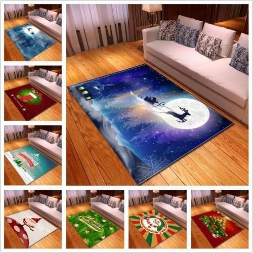 Merry Christmas Day Welcome Doormats XMAS Indoor Home Decor Carpets for Living Room Bedroom Area Rugs Kitchen Floor Mat/Carpet