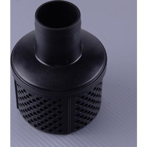 LETAOSK ABS Dirty Water Drainage Sewage Pump Suction Hose Strainer Filters Black for 2" (50mm) hose Pumps