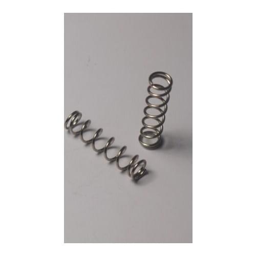 Funssor 10pcs 0.8 *6.35*25mm carbon steel Compression Spring Leveling heating bed Extruder Springs for Reprap Prusa Mendel