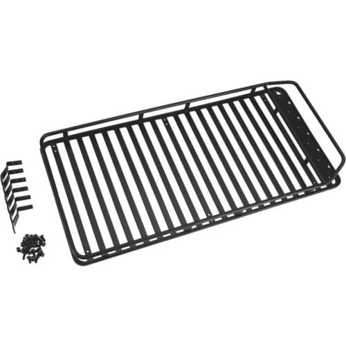 Metal Roof Rack Luggage Carrier with for 1/10 RC Car SCX10 RC4WD D90 Climbing Crawler RC Car Spare Parts Accessories Component