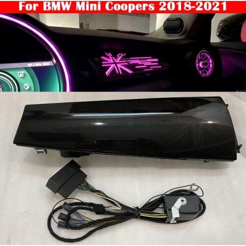 12-color Set For BMW Mini Coopers 2018-2021 LED Car Decorative Dashboard Luminous Nozzle Ambient Light Co-pilot Atmosphere Lamp