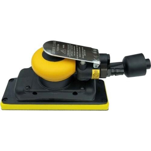 70mm*198mm Rectangle Pneumatic Sandpaper Machine Sanding Machine Car Putty Polishing Machine Dust Collection Dry Grinder